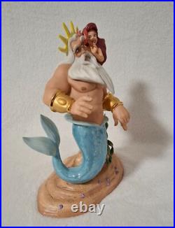 WDCC The Little Mermaid Ariel & King Triton Morning Daddy Disney Figurine +BOX WDCC The Little Mermaid Ariel & King Triton Morning Daddy Disney Figurine +BOX