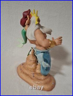 WDCC The Little Mermaid Ariel & King Triton Morning Daddy Disney Figurine +BOX WDCC The Little Mermaid Ariel & King Triton Morning Daddy Disney Figurine +BOX
