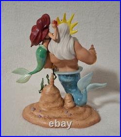 WDCC The Little Mermaid Ariel & King Triton Morning Daddy Disney Figurine +BOX WDCC The Little Mermaid Ariel & King Triton Morning Daddy Disney Figurine +BOX