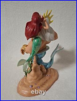 WDCC The Little Mermaid Ariel & King Triton Morning Daddy Disney Figurine +BOX WDCC The Little Mermaid Ariel & King Triton Morning Daddy Disney Figurine +BOX