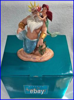 WDCC The Little Mermaid Ariel & King Triton Morning Daddy Disney Figurine +BOX WDCC The Little Mermaid Ariel & King Triton Morning Daddy Disney Figurine +BOX