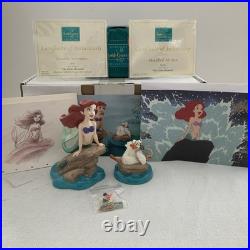WDCC The Little Mermaid Ariel &Scuttle Seaside Serenade & Muddled Mentor with WDCC The Little Mermaid Ariel &Scuttle Seaside Serenade & Muddled Mentor with