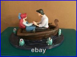WDCC The Little Mermaid Eric & Ariel Kiss The Girl + Box and COA