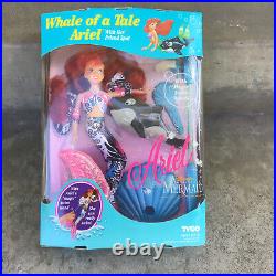 WHALE OF A TALE ARIEL Disney's The Little Mermaid Vintage 1992 NEW IN BOX