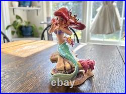 Walt Disney Classics Collection Ariel Little Mermaid Seahorse Surprise COA-MINT