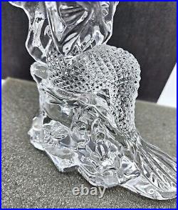 Waterford Disney Ariel Crystal Figurine Little Mermaid in Box COA Kakawow Card