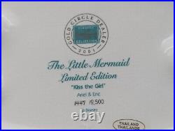 Wdcc Little Mermaid Ariel Eric, Kiss The Girl 144712500, Coa